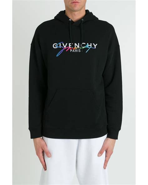 givenchy rainbow hoodie|reversible givenchy black hoodie.